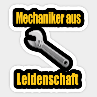 Mechaniker aus Leidenschaft Sticker